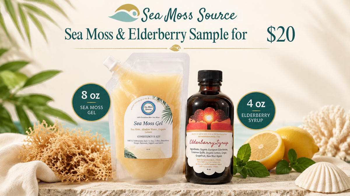 Sample Sea Moss & Elderberry Bundle
